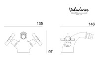 MEDIDAS MEZCLADOR BIDE CLASSIC VALADARES